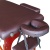Массажный стол DFC Nirvana Relax Pro, коричневый (brown)